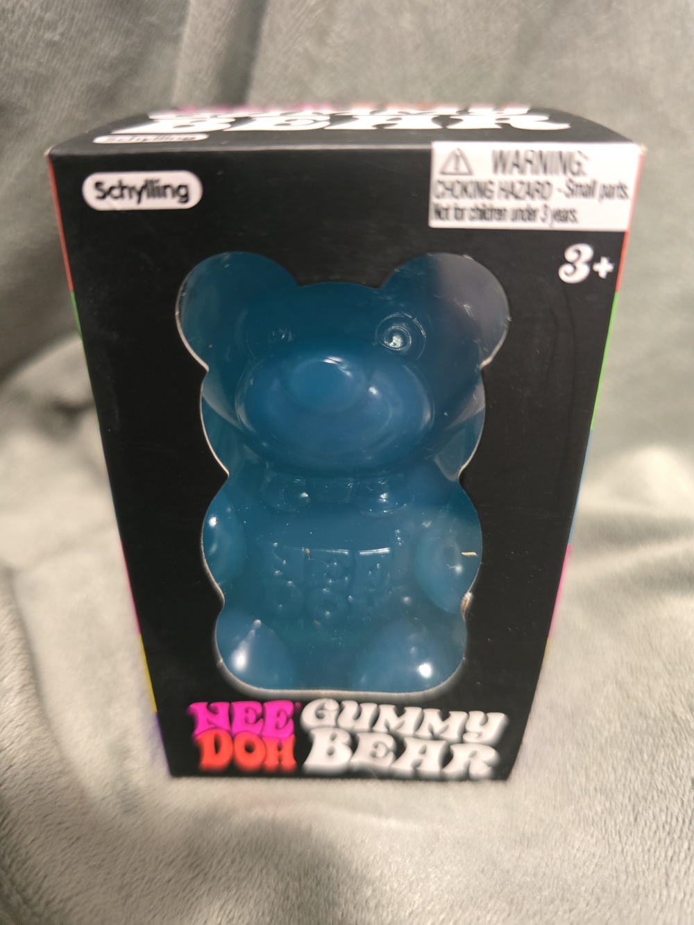 Schylling Neb Doh Gummy Bear Toy - Blue